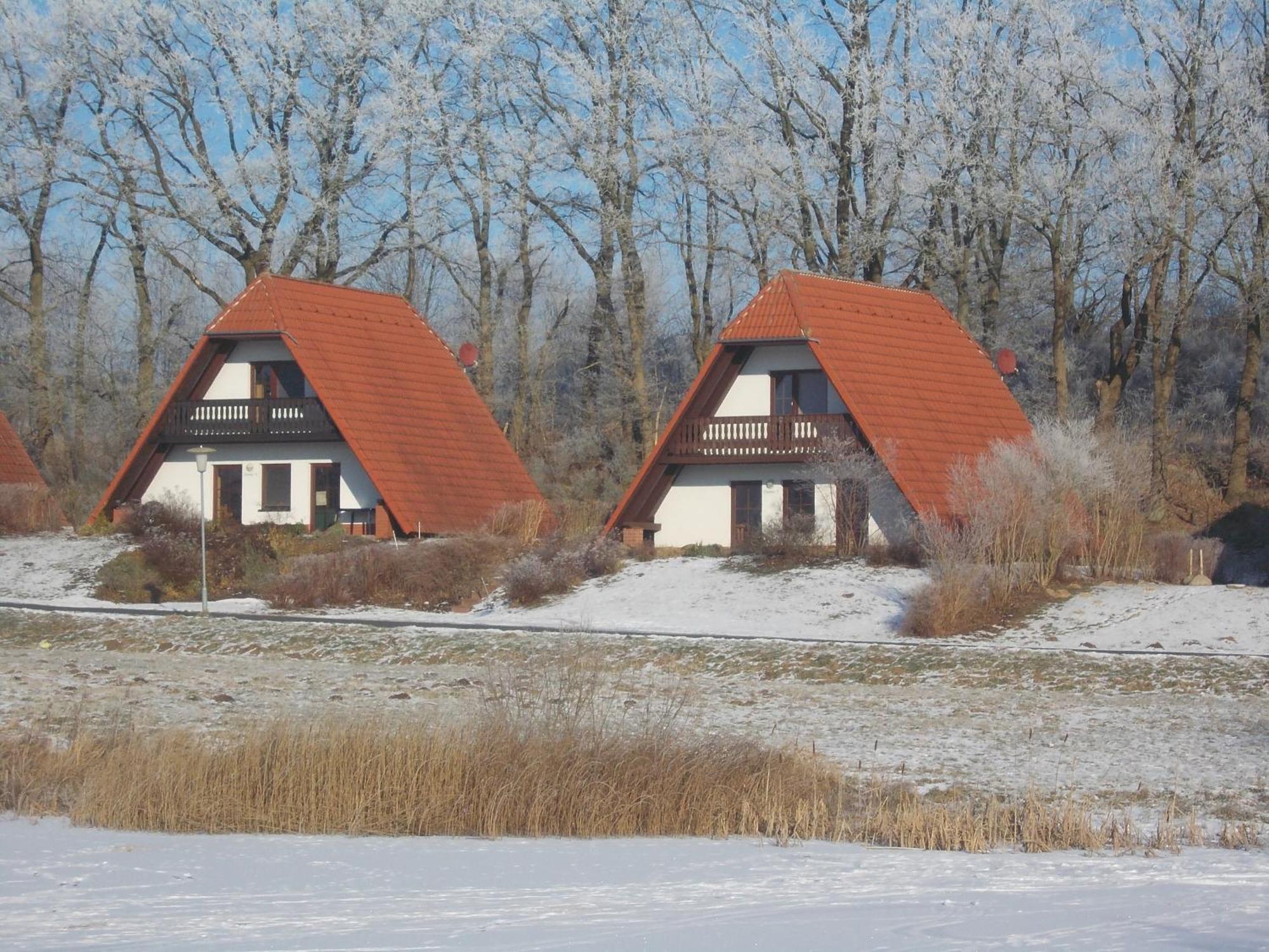 Finnhaeuser Am Vogelpark - Haus Anke マルロー エクステリア 写真